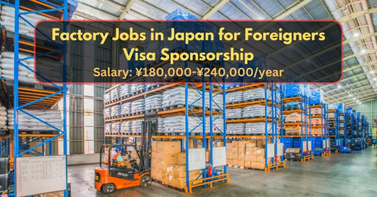 205+ Factory Jobs in Japan for Foreigners (Visa Sponsorship) 2025 Factory Jobs in Japan for Foreigners