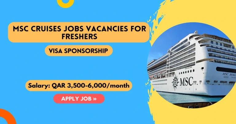 MSC Cruises Jobs Vacancies in USA for Freshers 2025 MSC Cruises Jobs Vacancies in USA for Freshers