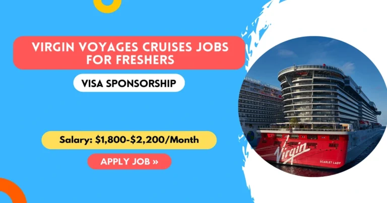 Virgin Voyages Cruises Jobs for Freshers