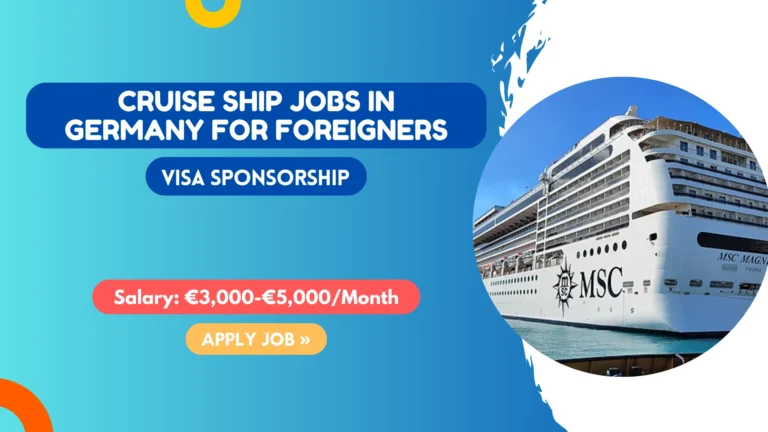Cruise Ship Jobs in Germany for Foreigners in 2025 Cruise Ship Jobs in Germany for Foreigners