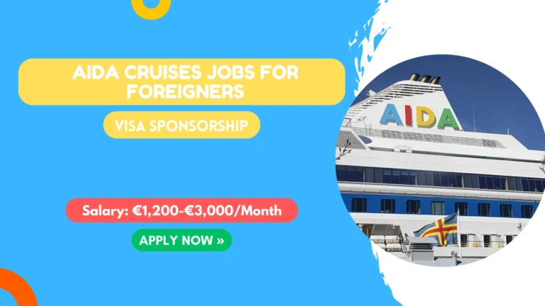 AIDA Cruises Jobs for Foreigners in 2026 AIDA Cruises Jobs for Foreigners