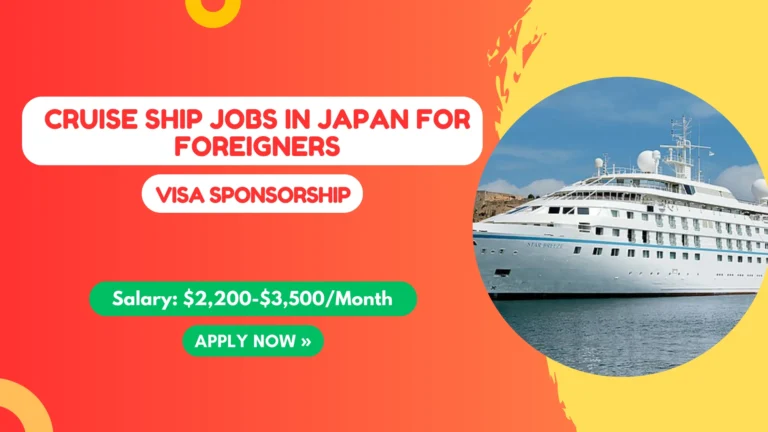 105+ Cruise Ship Jobs in Japan for Foreigners 2026 Cruise Ship Jobs in Japan for Foreigners
